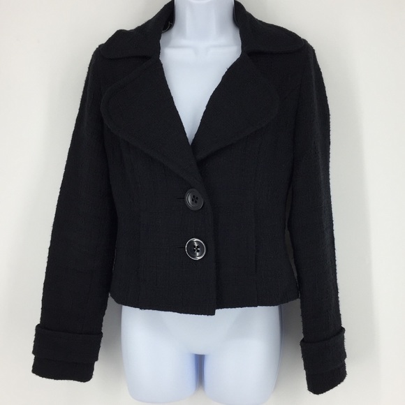 black short blazer jackets